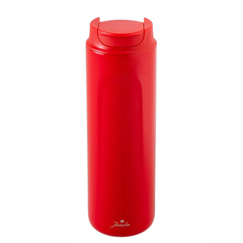 Jumbo Glory 8 Kırmızı Çelik Frenchpress &Termos 450 ml görseli 2