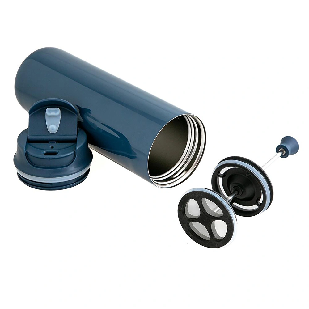 Jumbo Glory 8 Lacivert Çelik Frenchpress&Termos 450 ml görseli 3