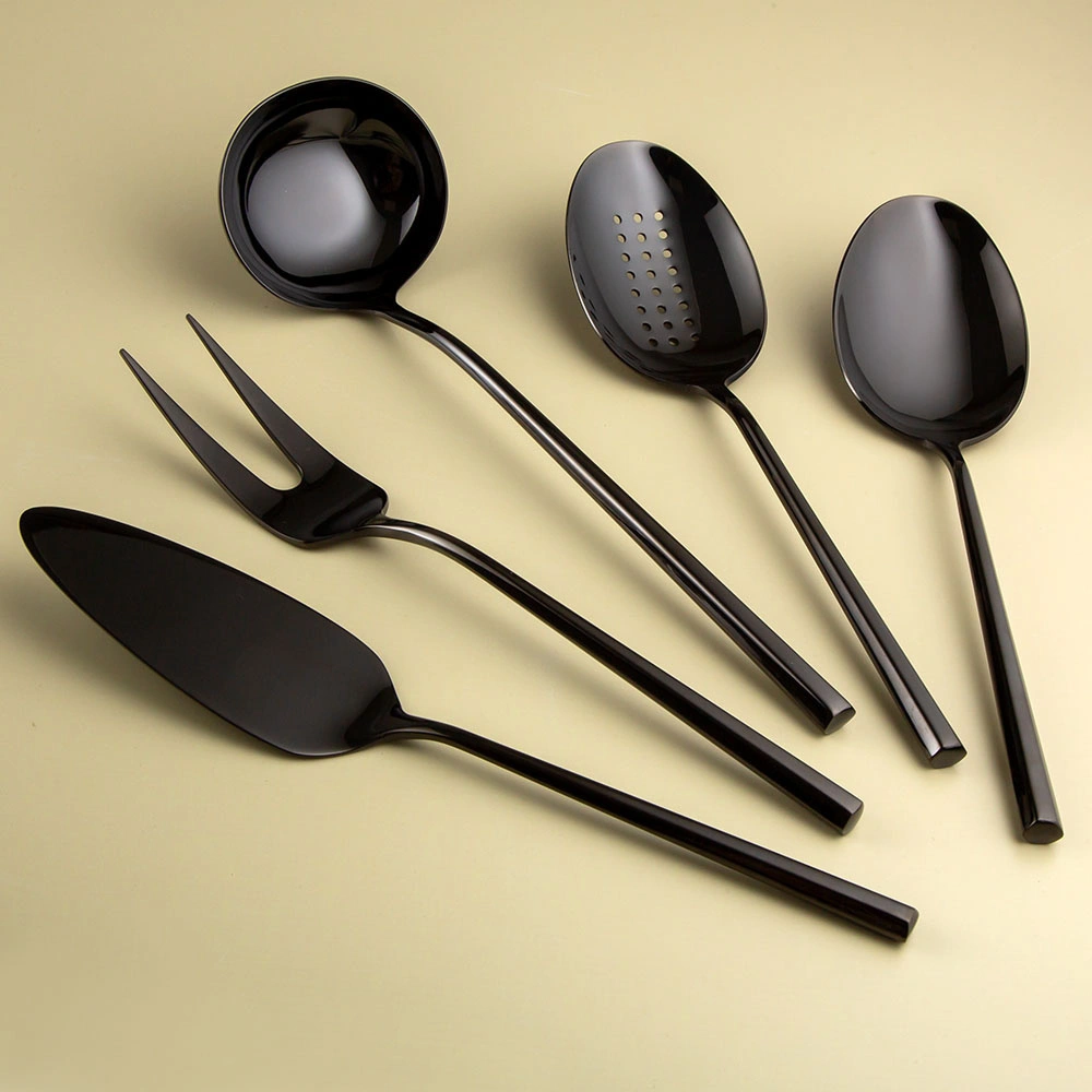 Jumbo 1001 Titanyum Black 5 Parça Servis Seti görseli 2