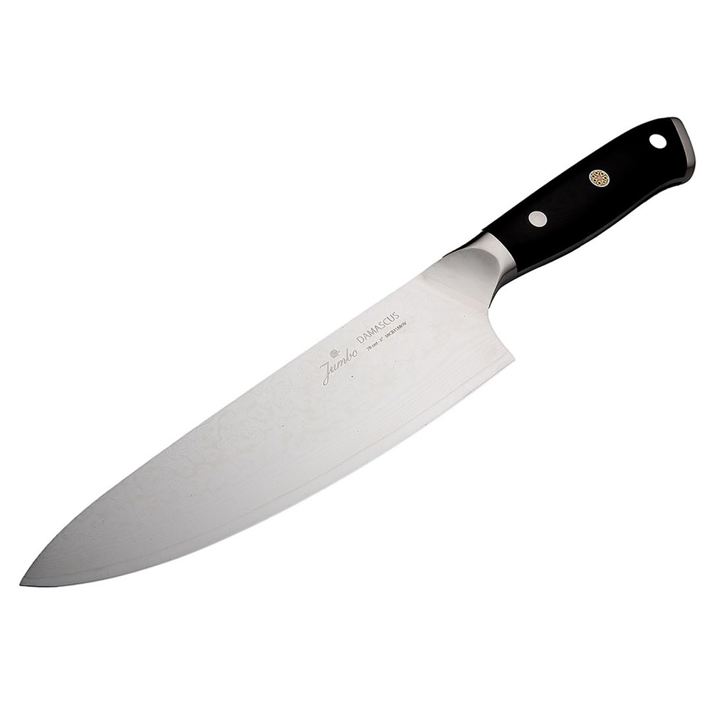 Jumbo Kitaye Damascus Chef Bıçak 20 cm görseli 7