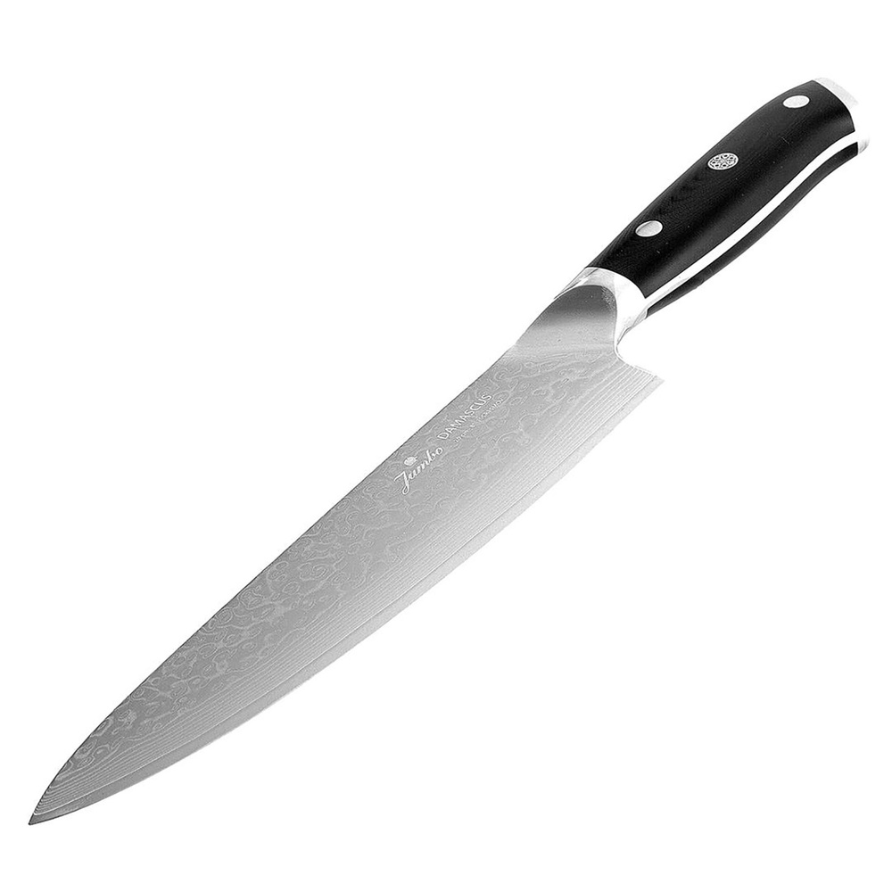 Jumbo Kitaye Damascus Chef Bıçak 20 cm görseli 8