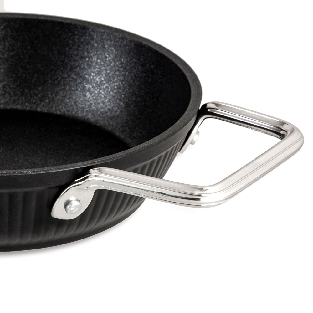 Jumbo Dublin Black İndüksiyon Tabanlı Sahan 22 cm görseli 3