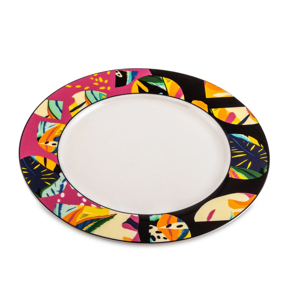 Jumbo Fiori 4'lü Pasta Tabağı 20 cm görseli 3