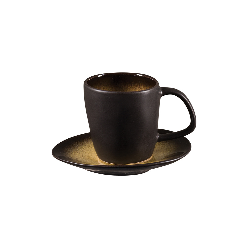 Jumbo Bitter Kahve Fincanı Tabağı 11 cm görseli 1