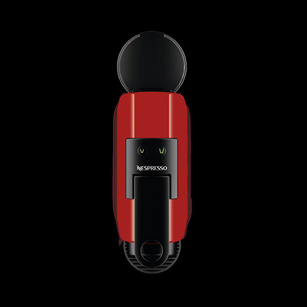 Nespresso D35 Essenza Mini Kırmızı Kahve Makinesi ve Süt Köpürtücü Aksesuar görseli 4