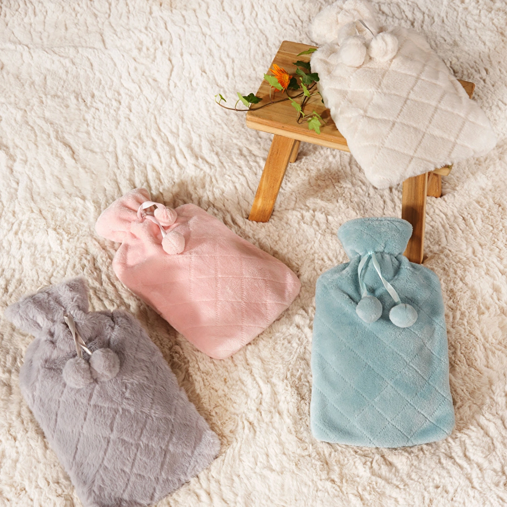 Karaca Home Peluş Sıcak Su Torbası Beyaz görseli 3
