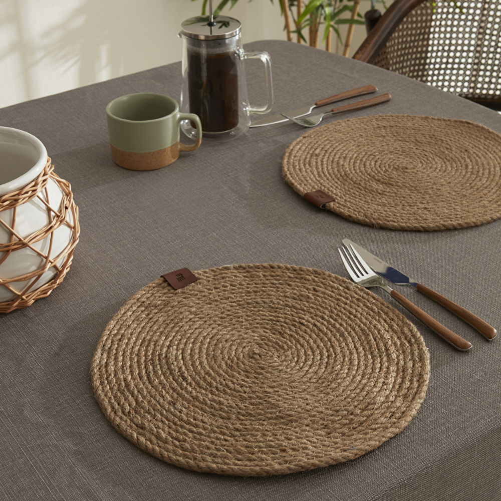 Karaca Home Alba Jute Amerikan Servisi 33 cm görseli 1