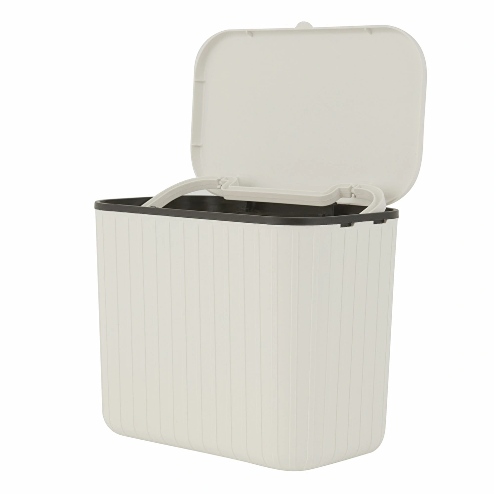 Karaca Home Pino 8 Lt Çöp Kovası Beyaz görseli 2
