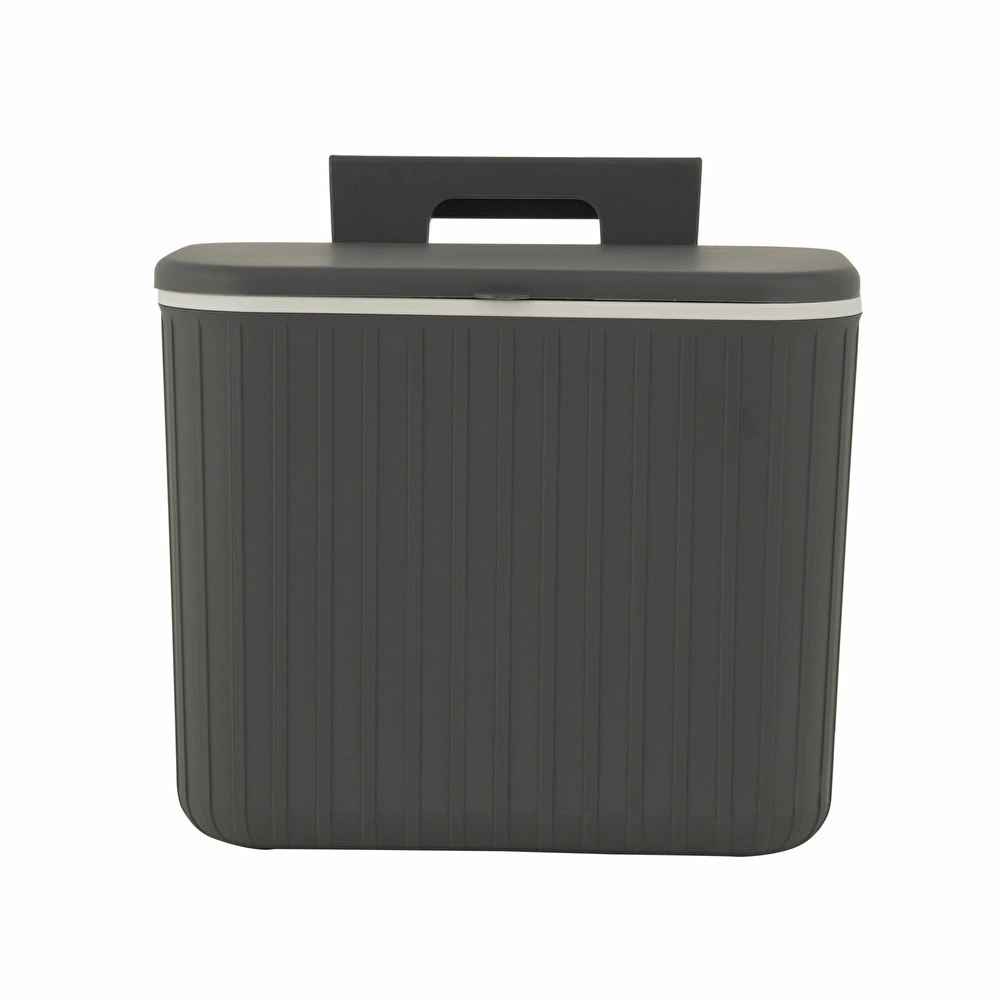 Karaca Home Pino 8 Lt Çöp Kovası Gri görseli 4