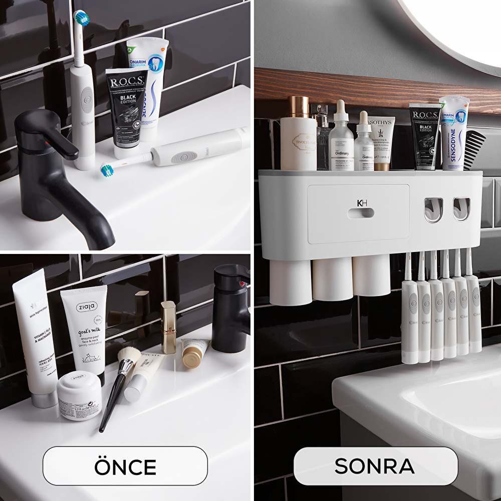 Karaca Home Glenda Banyo Organizer Aksesuar  görseli 3