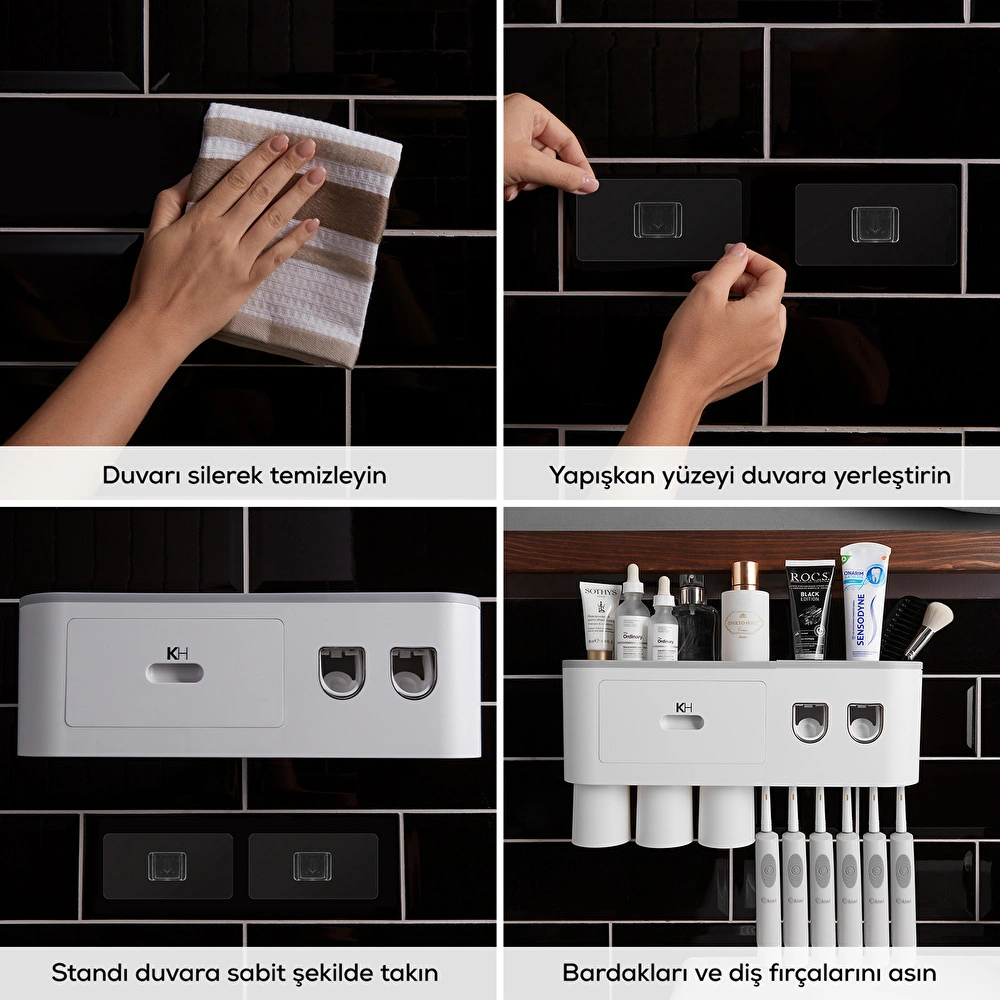 Karaca Home Glenda Banyo Organizer Aksesuar  görseli 5