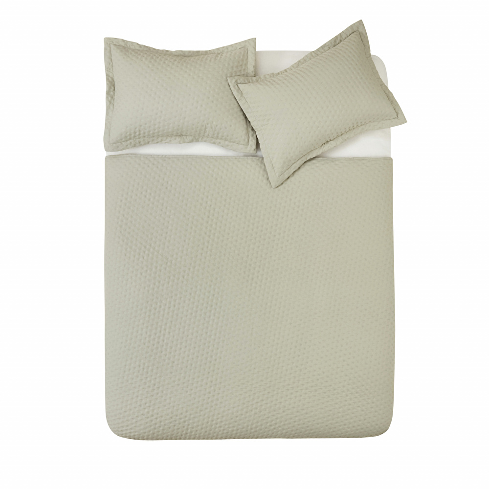 Karaca Home Breeze Soft Tek Kişilik Yatak Örtüsü Takımı Adaçayı görseli 11