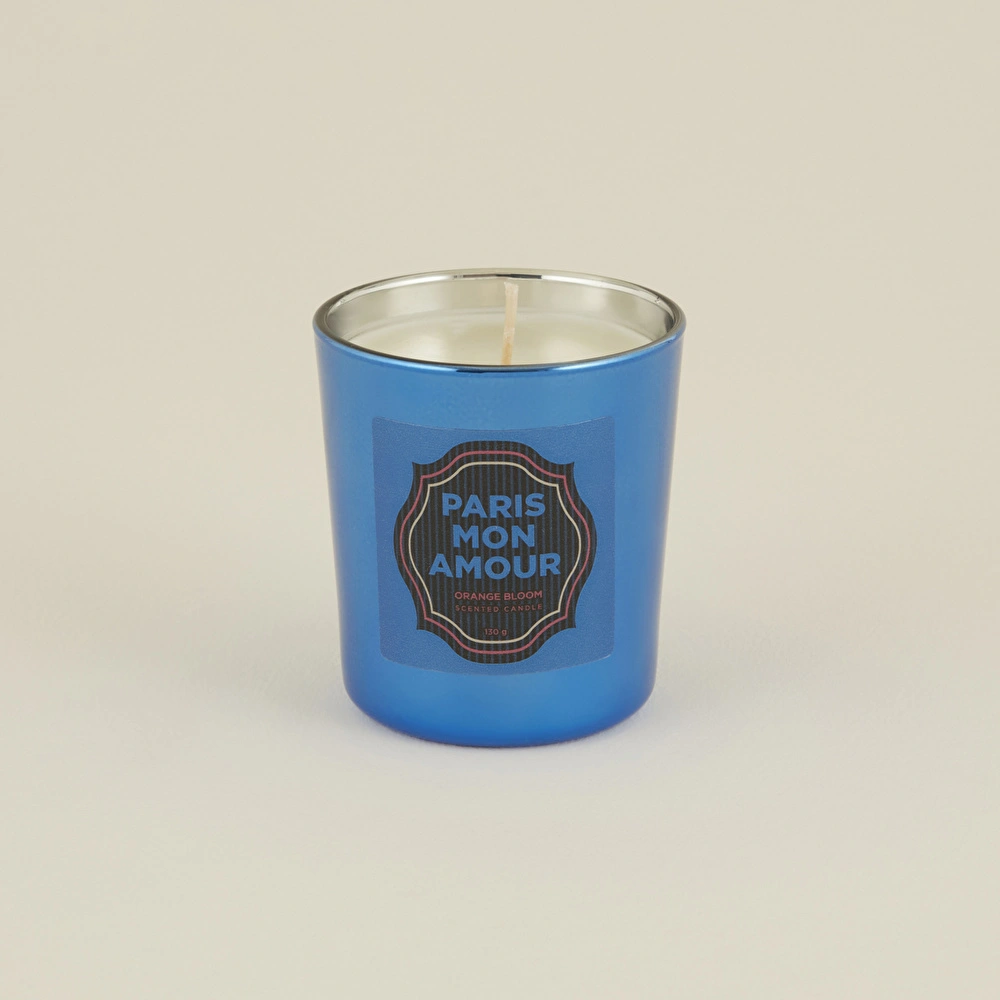 Karaca Home Pop Art Koleksiyonu Paris Mon Amour Orange Bloom Kokulu Mum görseli 5