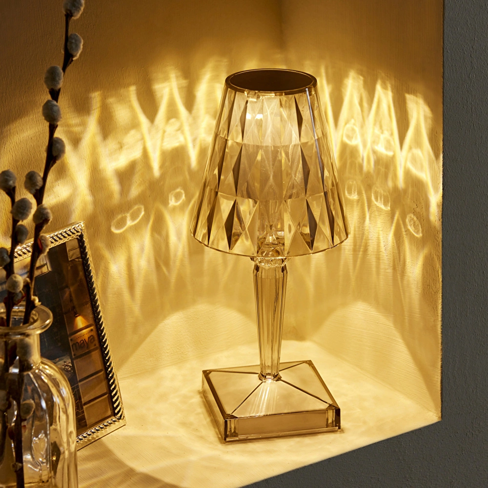 Karaca Home Lupin Led Masa Lambası Antrasit görseli 2