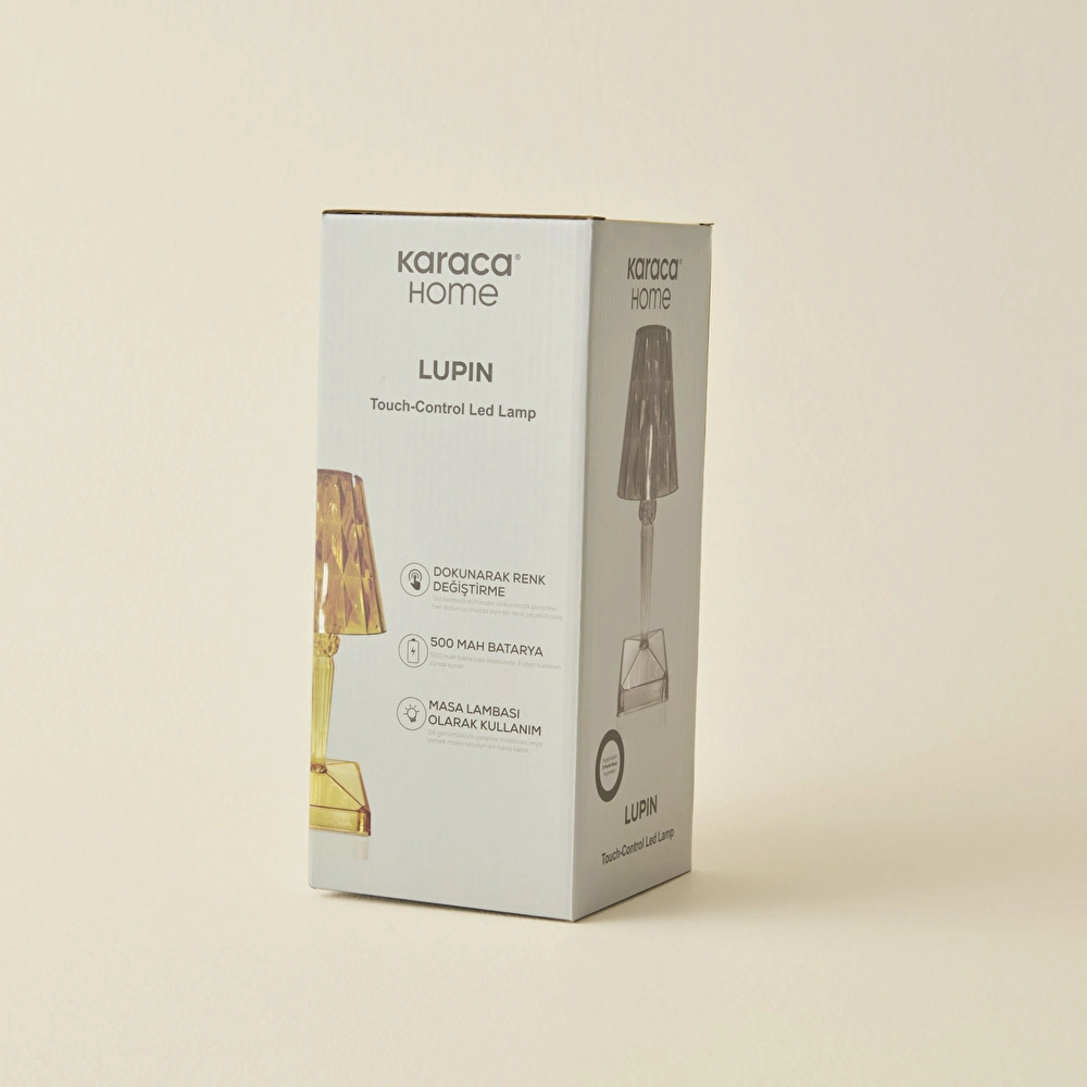 Karaca Home Lupin Led Masa Lambası Antrasit görseli 8