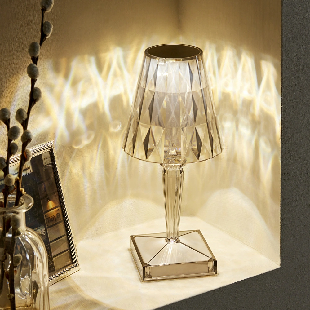 Karaca Home Lupin Led Masa Lambası Antrasit görseli 1