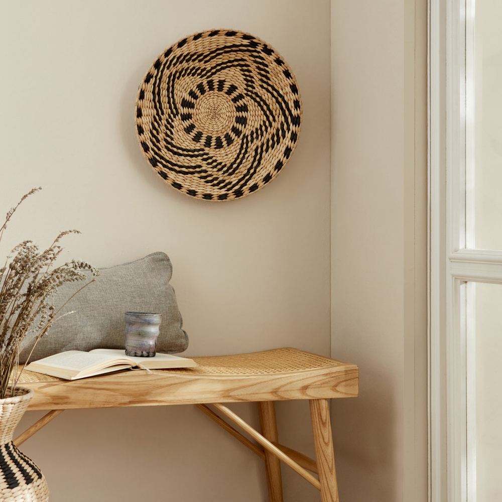 Karaca Home Allida Hasır Duvar Tabağı 40 cm görseli 1