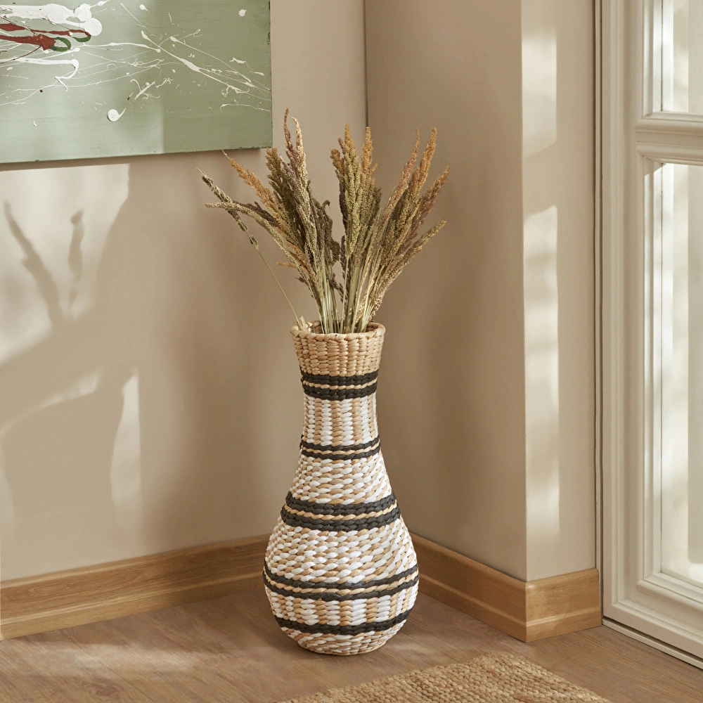 Karaca Home Silviana Hasır Vazo 43 cm görseli 1