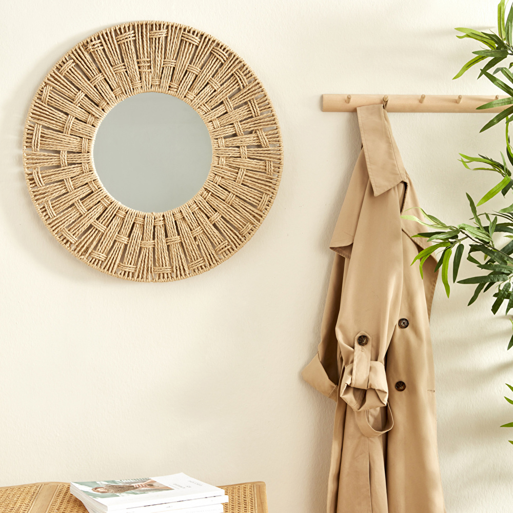 Karaca Home Bohemian Duvar Aynası 58 cm görseli 1