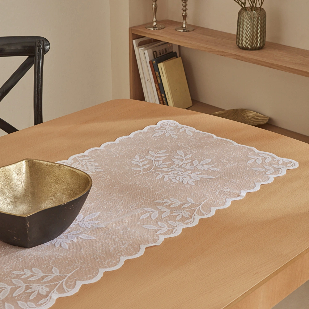 Karaca Home Hessa Runner Beyaz  görseli 2