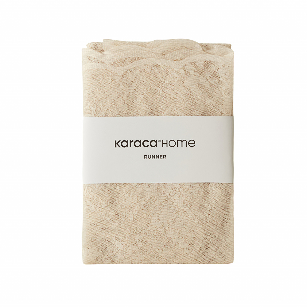 Karaca Home Luana Runner Bej görseli 4