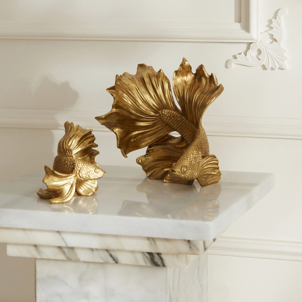 Karaca Home Rumble Fish Biblo Gold 15x15 cm görseli 2