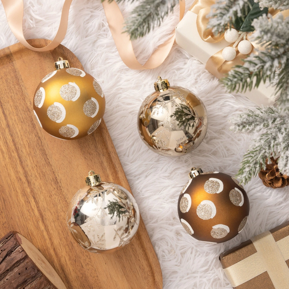Karaca Home Dots 4 Parça Ağaç Süsü Seti görseli 2
