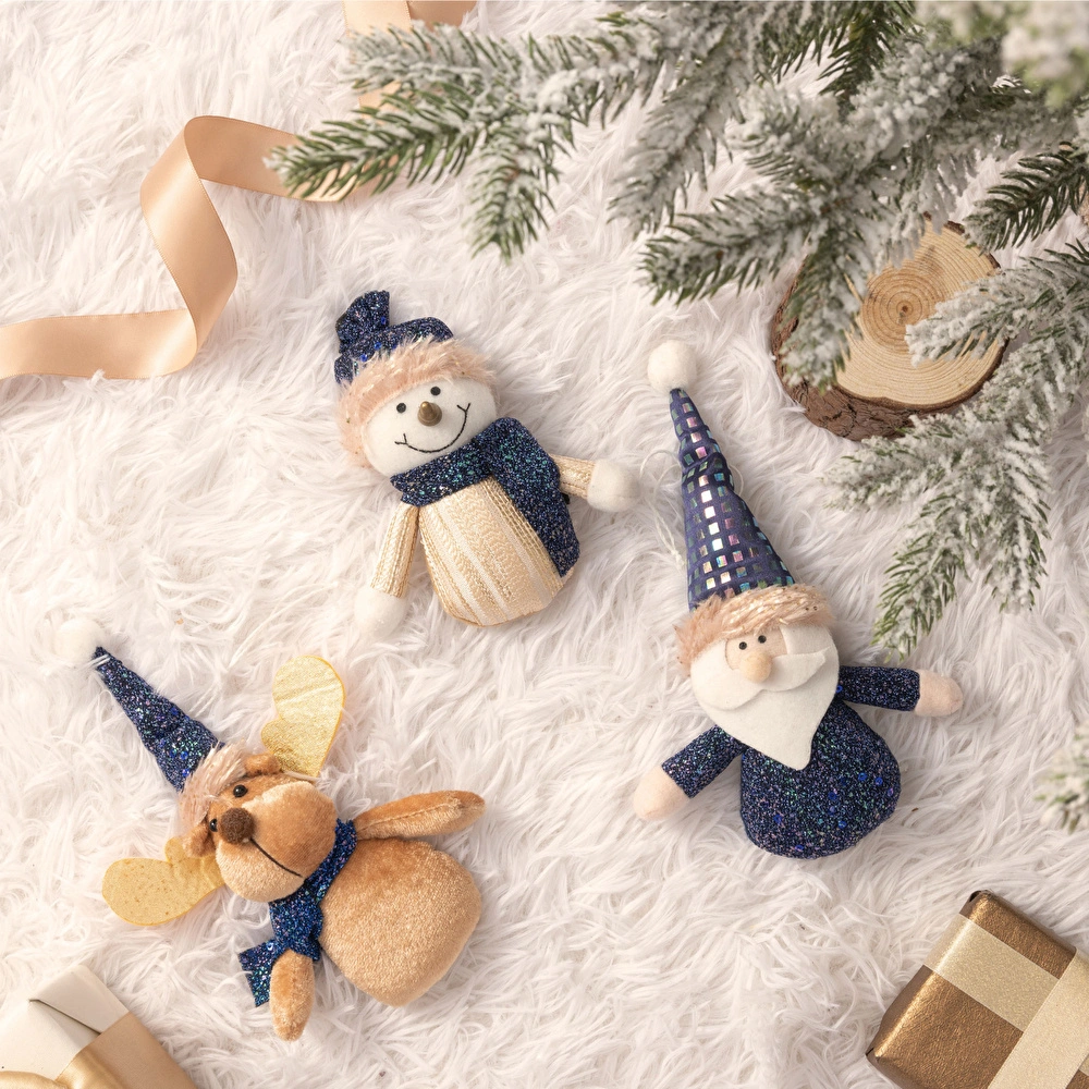 Karaca Home New Year Yılbaşı Cute Santa Ağaç Süsü görseli 2