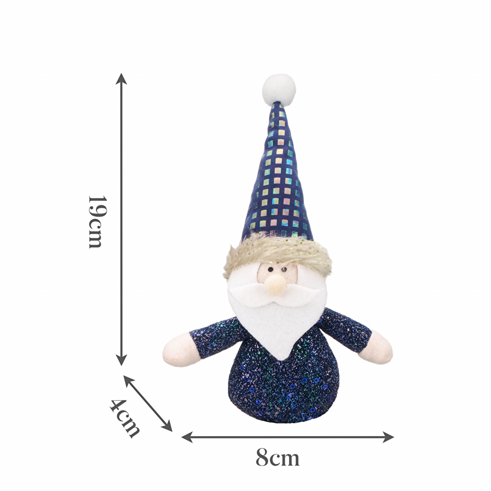 Karaca Home New Year Yılbaşı Cute Santa Ağaç Süsü görseli 3