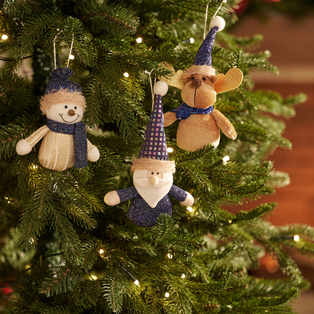 Karaca Home New Year Yılbaşı Cute Reindeer Ağaç Süsü görseli 3