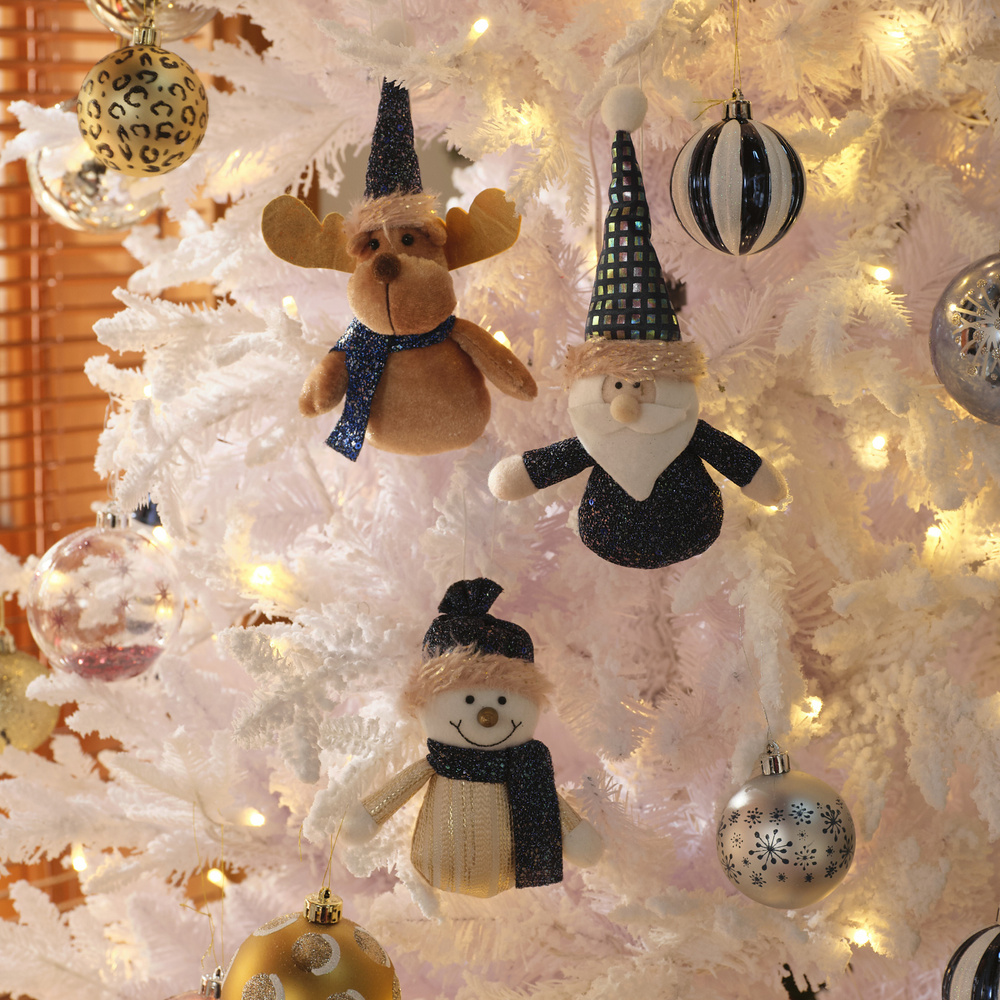 Karaca Home New Year Yılbaşı Cute Reindeer Ağaç Süsü görseli 2