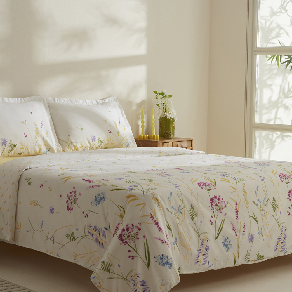 Karaca Home Jody Çift Kişilik Nevresim Takımı Sarı görseli 2