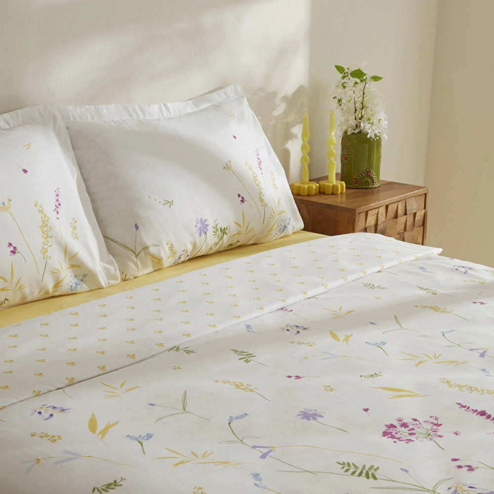 Karaca Home Jody Çift Kişilik Nevresim Takımı Sarı görseli 3