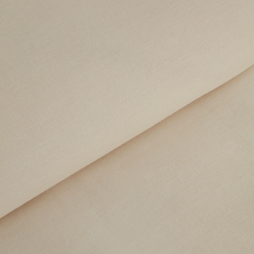 Karaca Home Pure Ruffle %100 Pamuk Çift Kişilik Fırfırlı Nevresim Takımı Açık Bej görseli 6