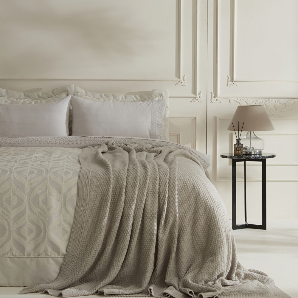 Karaca Home Bride Coll Elina 8 Parça Çeyiz Seti Ekru thumbnail 2