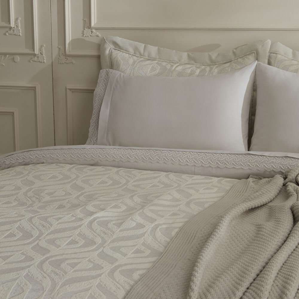 Karaca Home Bride Coll Elina 8 Parça Çeyiz Seti Ekru thumbnail 4