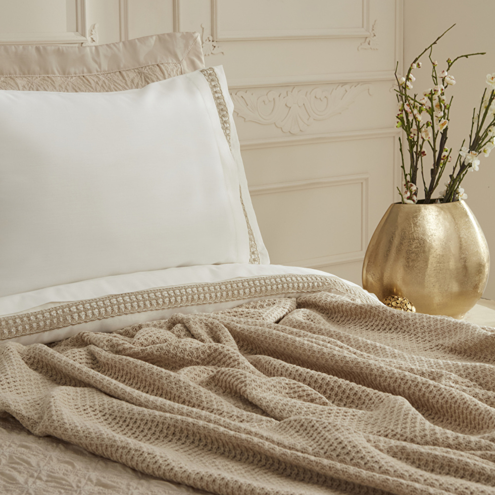 Karaca Home Bride Coll Delfi 8 Parça Çeyiz Seti Ekru görseli 3