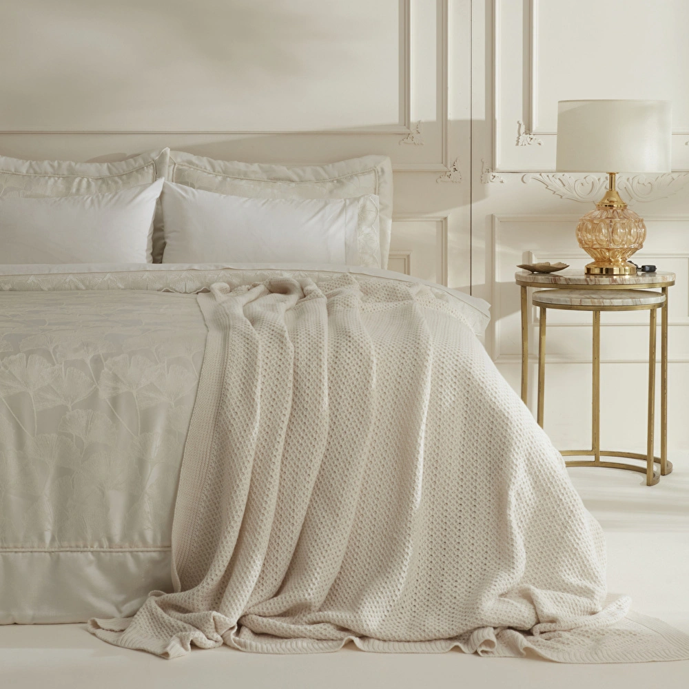 Karaca Home Bride Coll Sophia 8 Parça Çeyiz Seti Beyaz görseli 1