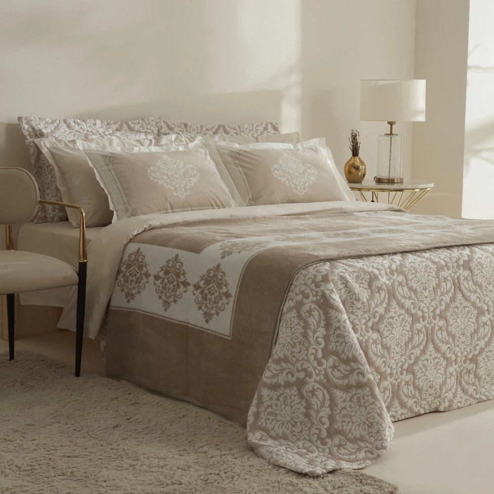 Karaca Home Timeless 8 Parça Çeyiz Seti Bej  görseli 2