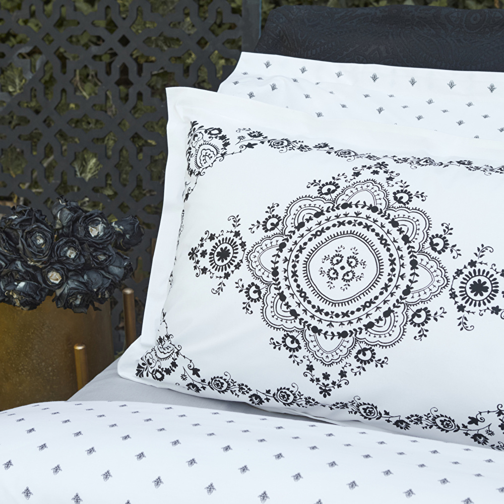 Karaca Home Orian Çift Kişilik Nish Set Siyah görseli 4