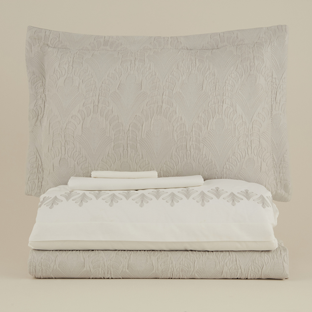 Karaca Home Ruby Çift Kişilik Düet Set Gri thumbnail 9