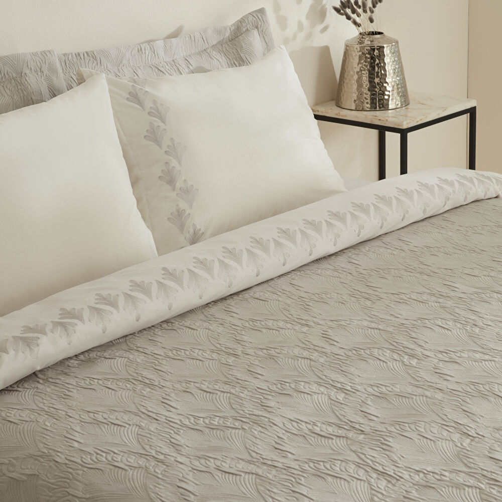 Karaca Home Ruby Çift Kişilik Düet Set Gri thumbnail 3