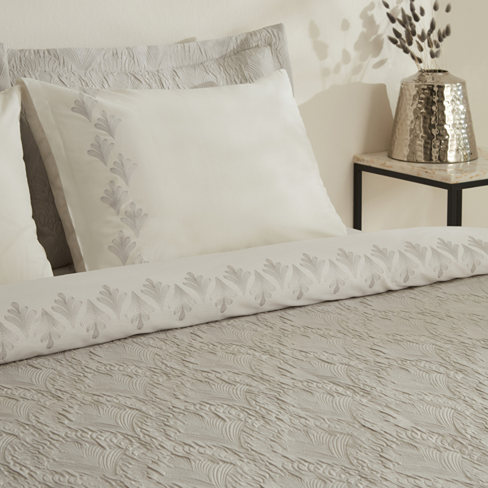 Karaca Home Ruby Çift Kişilik Düet Set Gri thumbnail 5