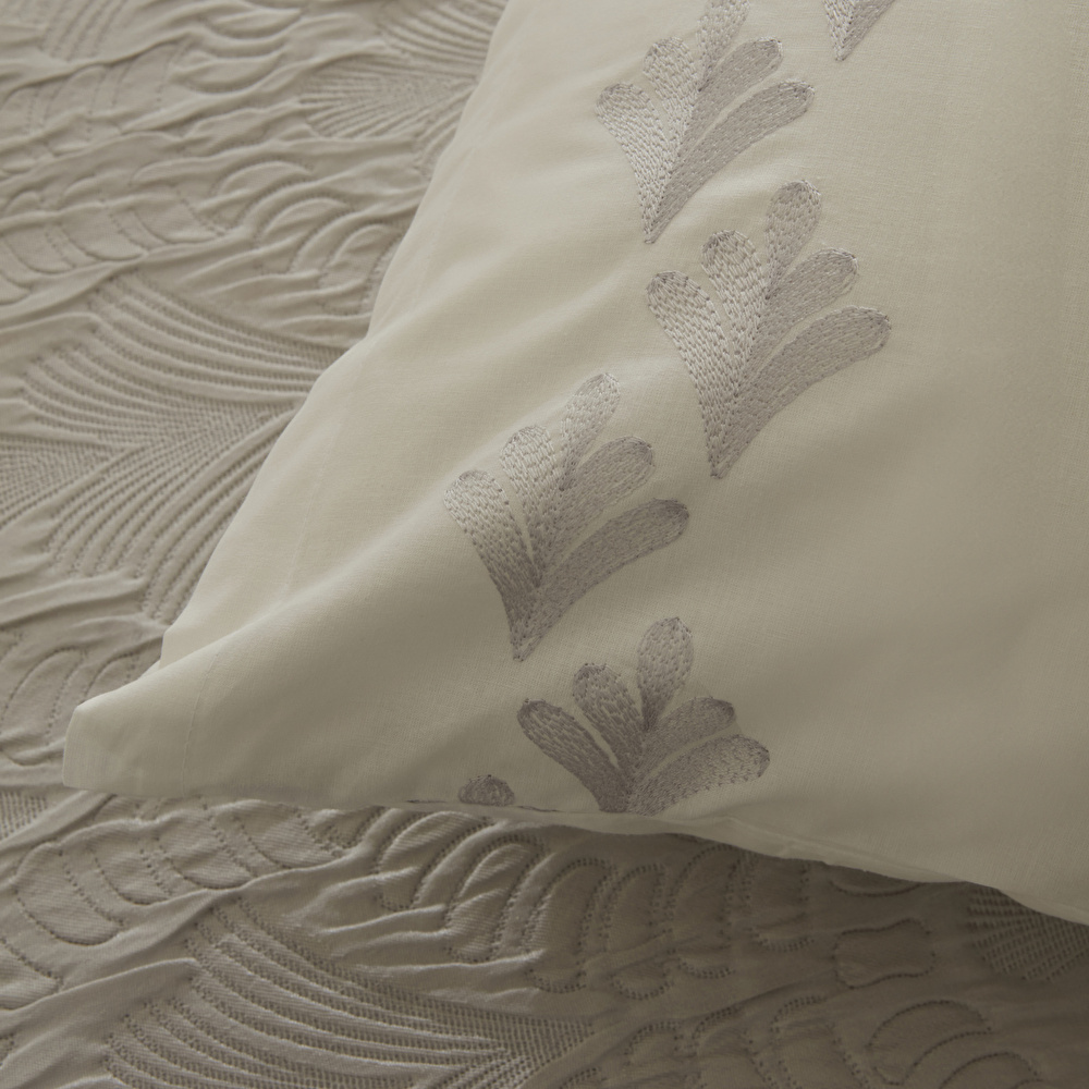 Karaca Home Ruby Çift Kişilik Düet Set Gri thumbnail 6