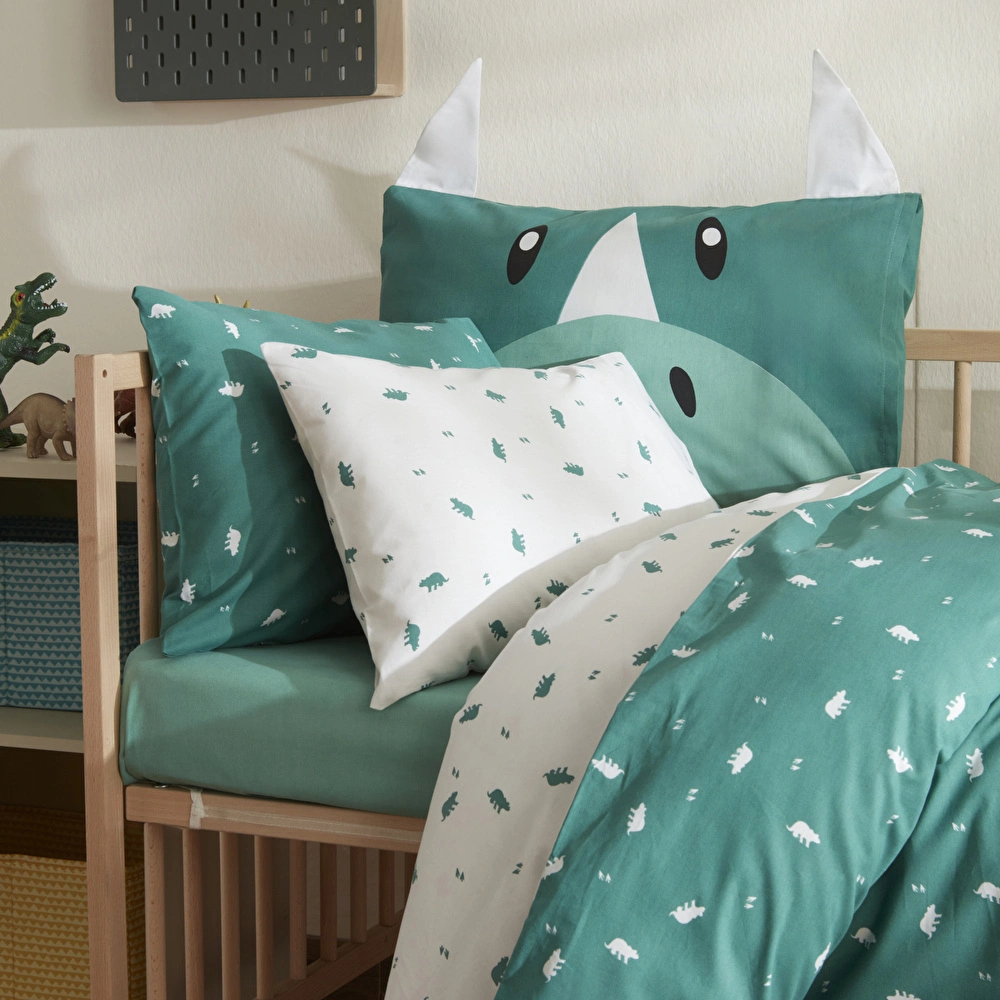 Karaca Home Marty %100 Pamuk Bebek Nevresim Takımı Yeşil görseli 2