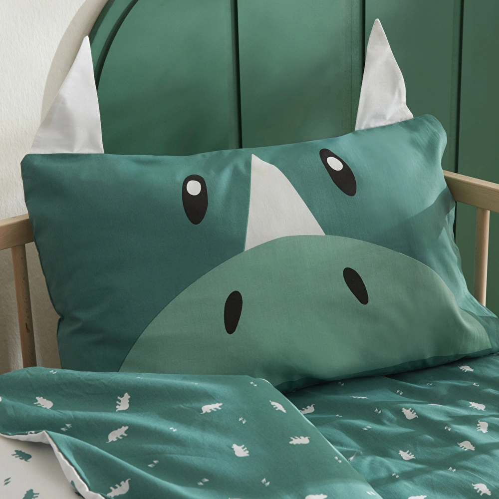 Karaca Home Marty %100 Pamuk Bebek Nevresim Takımı Yeşil görseli 4