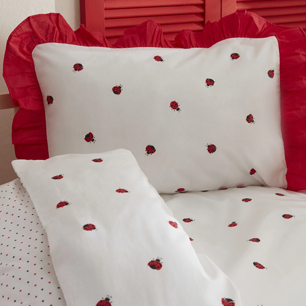 Karaca Home Ladybug %100 Pamuk Bebek Nevresim Takımı görseli 3
