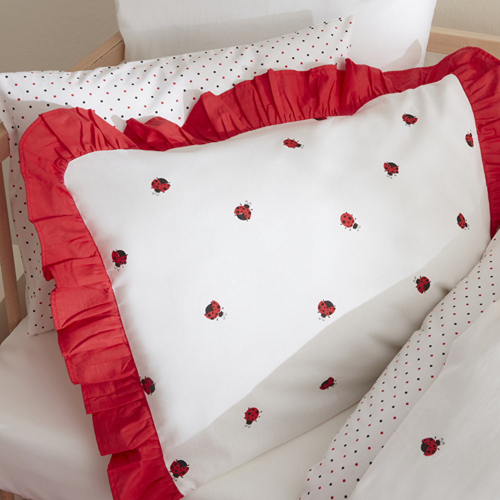 Karaca Home Ladybug %100 Pamuk Bebek Nevresim Takımı görseli 4