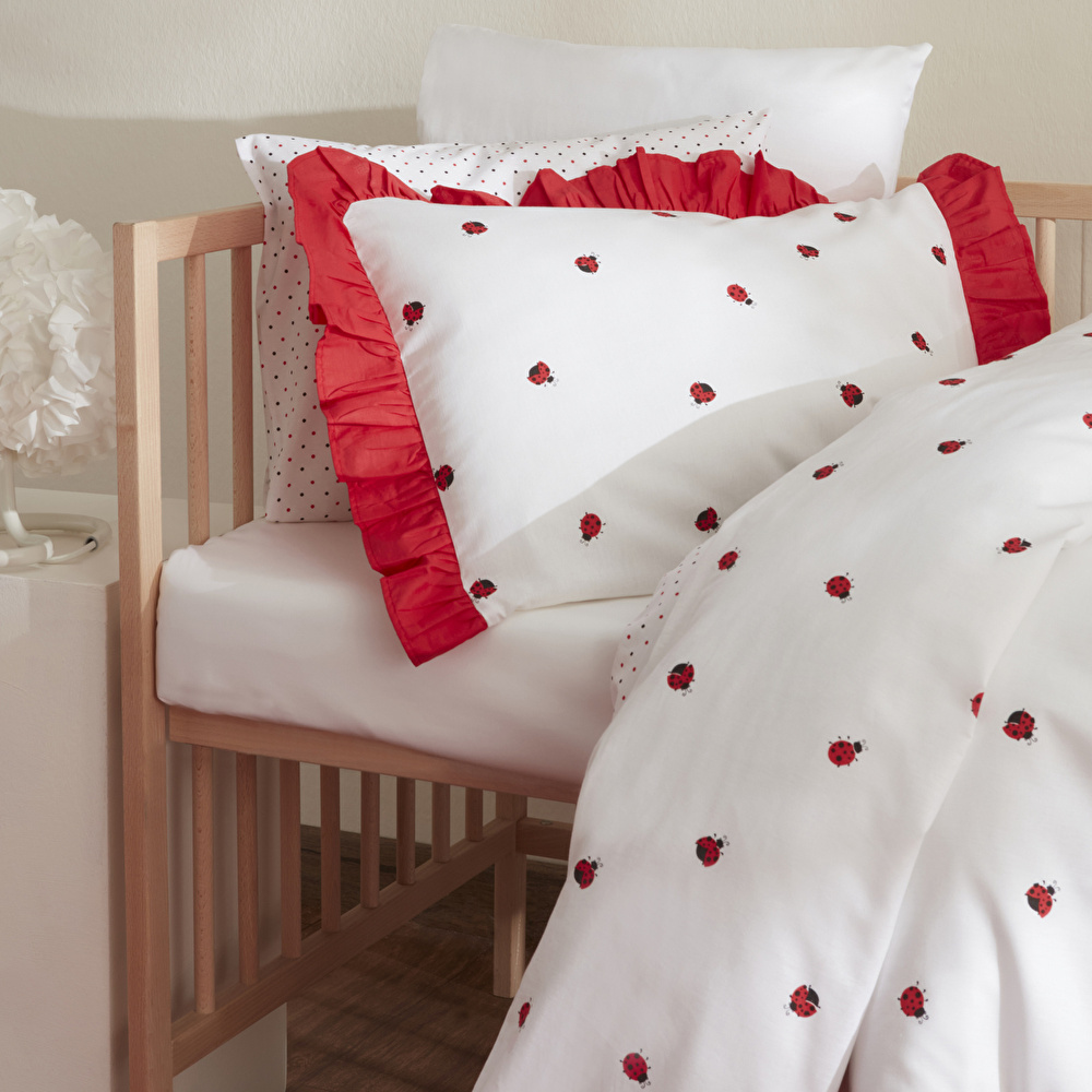 Karaca Home Ladybug %100 Pamuk Bebek Nevresim Takımı görseli 5