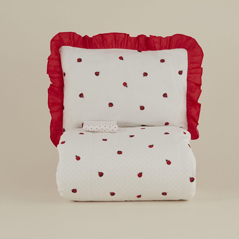 Karaca Home Ladybug %100 Pamuk Bebek Nevresim Takımı görseli 7